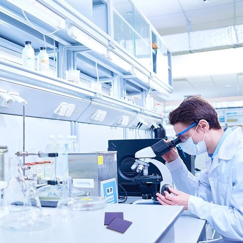 لوح زجاج أزرق من ULTECHNOVO، قطعتان من ألواح الزجاج تجربة توريد الكيمياء تجربة مختبر الكوبالت العلوم والسلامة in Kuwait