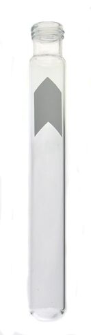 Kimble Chase 90K16125R Borosilicate Glass Unmarked Round Bottom Culture Tube, 16 ml Capacity, 125 mm Length x 16 mm OD (Pack of 1000) in Saudi Arabia