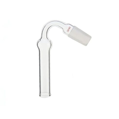 Deschem 24/40,Bent Drying Glass Tube Adapter,Lab Glassware in Saudi Arabia