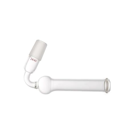 Deschem 24/40,Bent Drying Glass Tube Adapter,Lab Glassware in Saudi Arabia