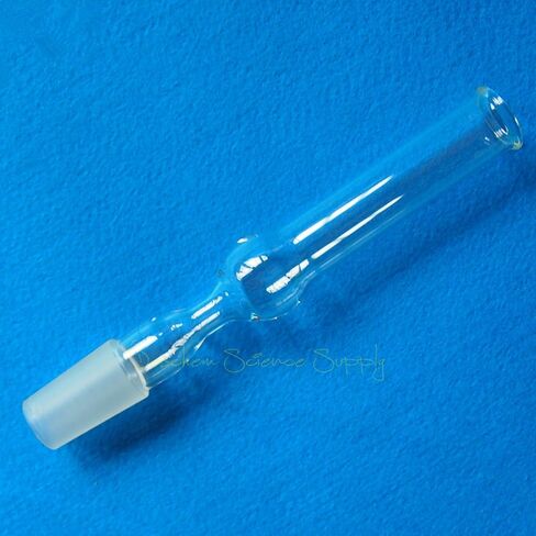 Deschem 24/40,Straight Drying Glass Tube Adapter,Ground Joint,Lab Borosilicate Glassware in Saudi Arabia