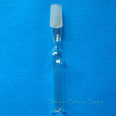 Deschem 24/40,Straight Drying Glass Tube Adapter,Ground Joint,Lab Borosilicate Glassware in Saudi Arabia