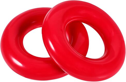 iplusmile 2 حزمة حلقات وزن القارورة 48 مم، مثبتات الرصاص المطلية بالفينيل للأواني الزجاجية Erlenmeyer، ثقل الموازنة المختبري للحمام المائي، ملحقات تجربة الكيمياء in Kuwait