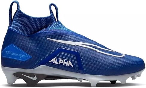 حذاء كرة القدم Nike Alpha Menace Elite 3 CT6648-109 أبيض/بلاتيني نقي/أسود للرجال - 12 US in Saudi Arabia