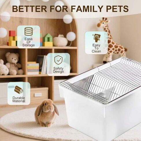 قفص فأر مختبر من روتولارك، قفص تربية قوارض الفئران المختبرية، قفص حيوانات صغير، قفص تربية الفأر والفطام (M) in Kuwait
