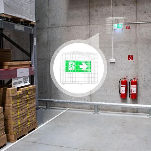 سدادة تلف أسلاك الفولاذ Blulu 14.5 × 14 × 12 بوصة قفص مكعب تقريبًا سلك الأمان معدات حراسة الأمن المغلفة بالفولاذ in Kuwait