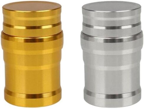 Portable Metal Mini Alcohol Lamp Lab Equipment Heating Liquid Stoves for Outdoor Survival Camping Hiking Travel Accessories (Gold) in Saudi Arabia