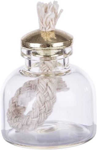 10 مل مصباح كحول زجاجي لنموذج محرك ستيرلينغ، مصباح روح مختبر شفاف صغير لاستخدام التدفئة في تجربة الكيمياء الفيزيائية in Kuwait