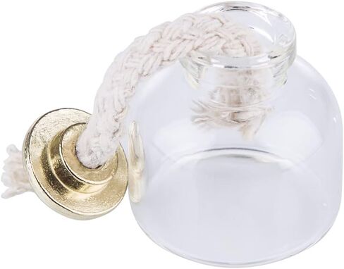 10 مل مصباح كحول زجاجي لنموذج محرك ستيرلينغ، مصباح روح مختبر شفاف صغير لاستخدام التدفئة في تجربة الكيمياء الفيزيائية in Kuwait