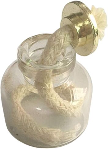 10 مل مصباح كحول زجاجي لنموذج محرك ستيرلينغ، مصباح روح مختبر شفاف صغير لاستخدام التدفئة في تجربة الكيمياء الفيزيائية in Kuwait