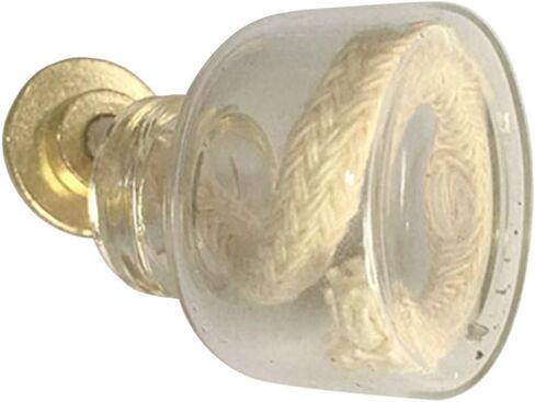 10 مل مصباح كحول زجاجي لنموذج محرك ستيرلينغ، مصباح روح مختبر شفاف صغير لاستخدام التدفئة في تجربة الكيمياء الفيزيائية in Kuwait