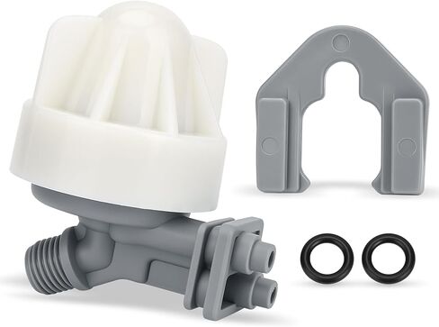 7187065 فوهة منقي المياه ومجموعة حشية تجميع Venturi المتوافقة مع Whirlpool، Kenmore، GE، North Star، Ecowater، Bosch، Morton، Rheem Replace 7165704 7214969 7253808 WS15X10027 7238450 in Kuwait