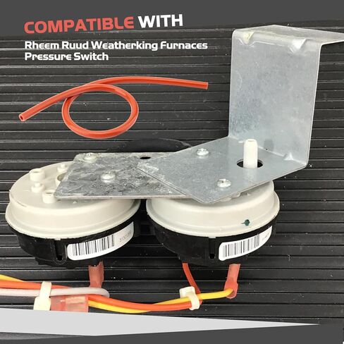 Furnace Pressure Switch Hose, 3/16" ID x 19" Silicone Rubber Furnace High Temp Tubing Compatible with Rheem, Ruud, Weatherking Furnaces 79-21491-83 in Saudi Arabia