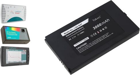 بطارية بديلة ChoyoqeR LQ2-BAT متوافقة مع بطارية معدات Go Direct SpectroVis Plus LabQuest 2 LabQuest Stream Plus 3.7 فولت/3000 مللي أمبير in Saudi Arabia