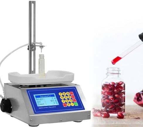 High Precision Tial Oil Peristaltic Pump Filling Machine - Liquid Dispenser for Perfume, Nail Polish, Glue, Ink - Adjustable Flow Rate, CSY-1200, Ideal for DIY Projects in Kuwait