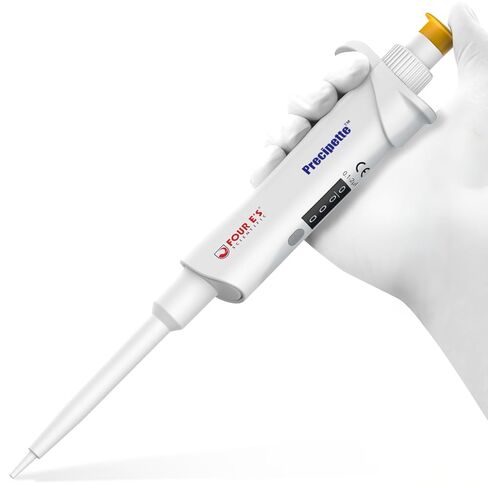 FOUR E'S SCIENTIFIC 1-10ml Pipette, Professional Single-Channel Pipettor Lightweight High Accurate Adjustable Variable Volume Micro Pipette with Calibration Certificate (Model LH0301009) in Saudi Arabia