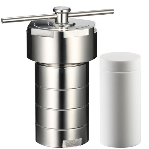 200ml Hydrothermal Autoclave Reactor, 304 Stainless Steel PTFE Lined Hydrothermal Synthesis Autoclave Reactor for Lab Hydrothermal Process Crystal Growth in Saudi Arabia