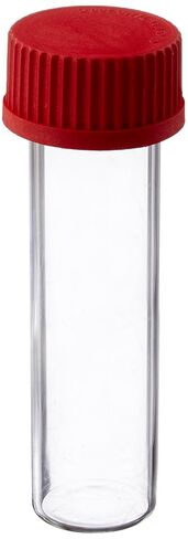 UVP Hybridizer 07-0194-01 زجاجة تهجين البورسليكات الزجاجية الصغيرة مع غطاء لفرن التهجين، قطر 35 مم × طول 150 مم in Kuwait