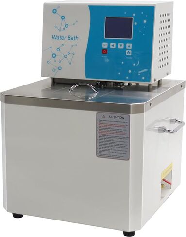 10L High-Temperature Lab Heated Circulator, 300℃ 110V Compact Water/Oil Bath for Reactor & Evaporator Heating - Precision Temperature Control & Versatile Laboratory Equipment in Kuwait