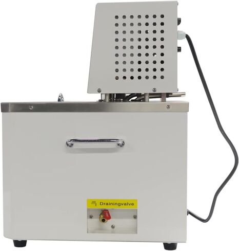 10L High-Temperature Lab Heated Circulator, 300℃ 110V Compact Water/Oil Bath for Reactor & Evaporator Heating - Precision Temperature Control & Versatile Laboratory Equipment in Kuwait