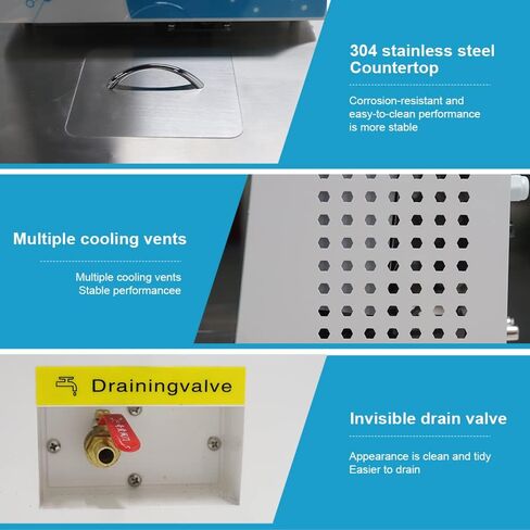 10L High-Temperature Lab Heated Circulator, 300℃ 110V Compact Water/Oil Bath for Reactor & Evaporator Heating - Precision Temperature Control & Versatile Laboratory Equipment in Kuwait