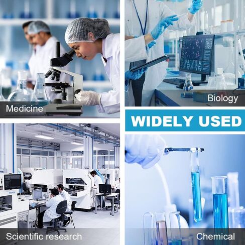 10L High-Temperature Lab Heated Circulator, 300℃ 110V Compact Water/Oil Bath for Reactor & Evaporator Heating - Precision Temperature Control & Versatile Laboratory Equipment in Kuwait