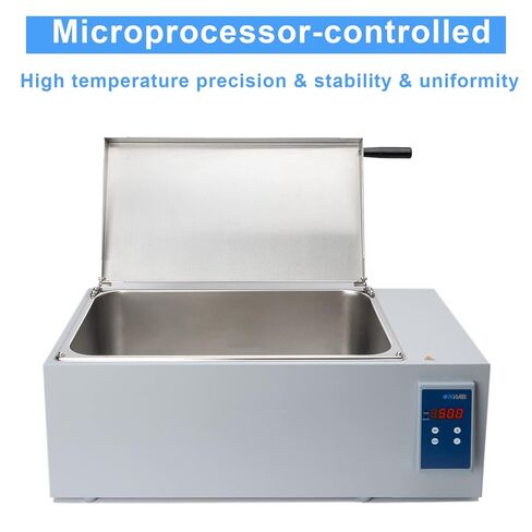ONiLAB Scientific Digital Lab Water Bath Thermostatic Water Bath Heater 20L,1000W, RT-80°C(RT-176°F),110V in Saudi Arabia