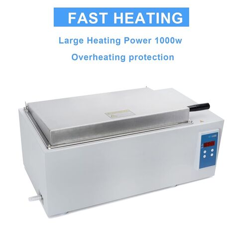 ONiLAB Scientific Digital Lab Water Bath Thermostatic Water Bath Heater 20L,1000W, RT-80°C(RT-176°F),110V in Saudi Arabia