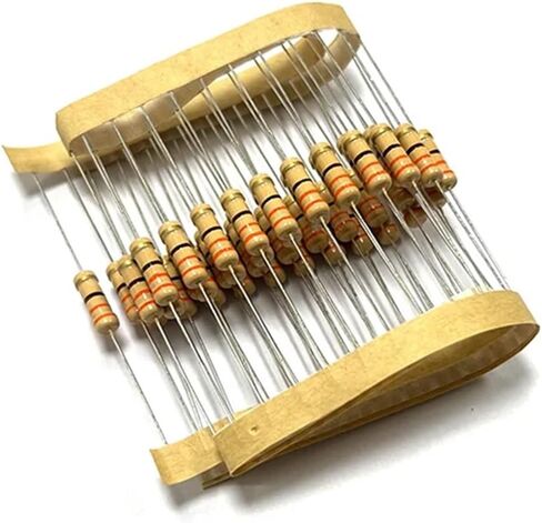 1W Carbon Film Resistor 3.3 3.6 3.9 33 36 39 330 360 390 Ohm R K 5% Resistance 3R3 3R6 3R9 3.3K 33K 39K 0.1R-3M 20Pcs(CF 1W 0.56R 20pcs) in Saudi Arabia