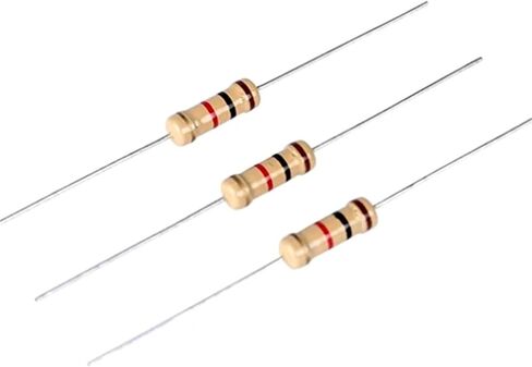 100 قطعة 1/4 واط 1R2 12R 120R 1K2 12K 120K 1.2 12 120 أوم R K Kohm 1.2R 0R-10M (0.25 واط 3.3 كيلو) in Kuwait