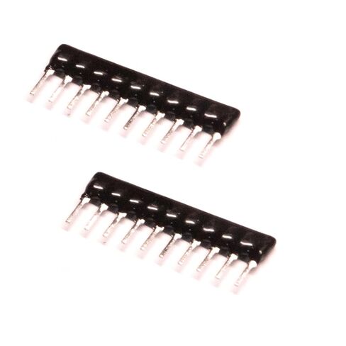 risingsaplings 10 Types 100pcs Array Network Resistor Kit SIP-9 4.7K 2.2K 1.5K 2K 5.1K 2.7K 3K 10K 1K 3.3K in Saudi Arabia