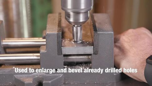 Drill America 5 Piece Single Flute Countersink Set, Sizes: 1/4, 3/8, 1/2, 5/8 and 3/4, 82 Degrees in Saudi Arabia