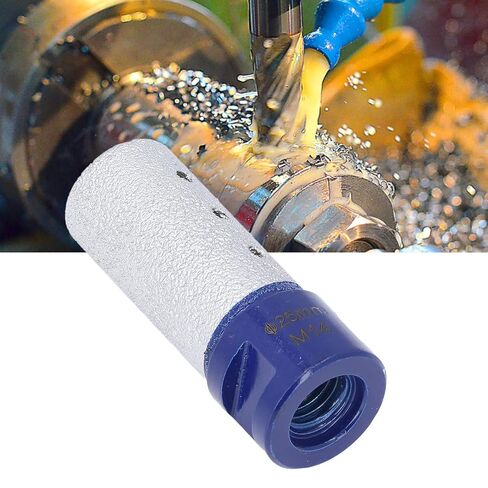Generic Vacuum Brazed M14 Threaded 25mm Tungsten Carbide Finger Milling Bit for Angle Grinder, Straight Cut, 1 Flute in Saudi Arabia