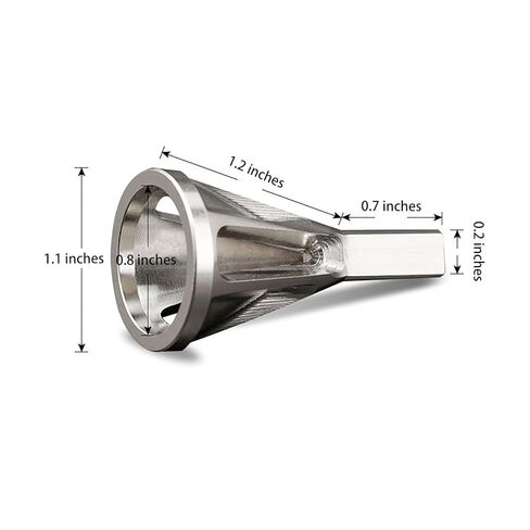 Deburring Chamfer Tool, Hexagonal Handle with 6 Slots, Burr Removal and Edge Beveling Tool for Metal, Plastic, Wood and DIY Projects in Saudi Arabia