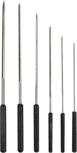 مجموعة من 6 دبابيس قطع كبيرة في علبة 0.80 إلى 2.30 ملم لصنع المجوهرات أداة الصنبور والشمع in Kuwait