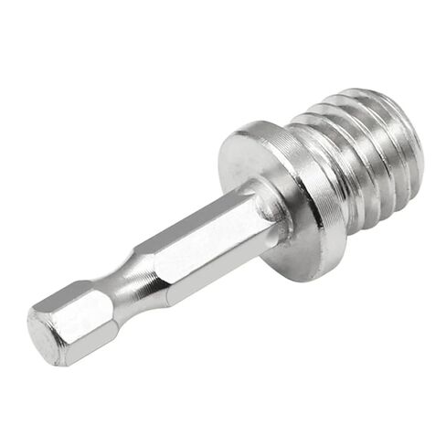 1/4" Hex Shank Drill Adapter M14 Screw Thread Connecting Rod for Angle Grinder Polishing Machine Electric Tools Accessories in Saudi Arabia