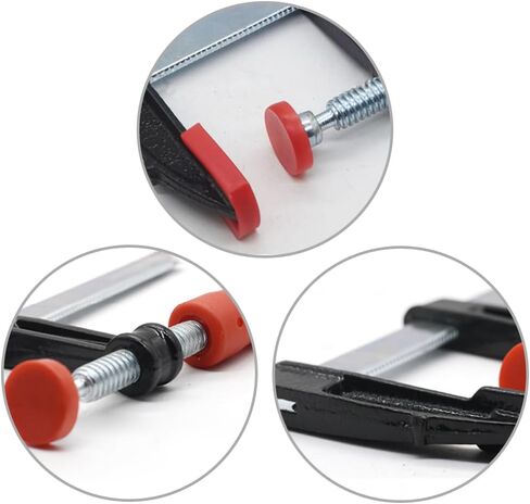 Woodworking Quick-Adjust F-Clamps, Multi-Function Fixed Clamps Portable Quick-Fix F-Clamp for Tooling 50x100mm in Saudi Arabia