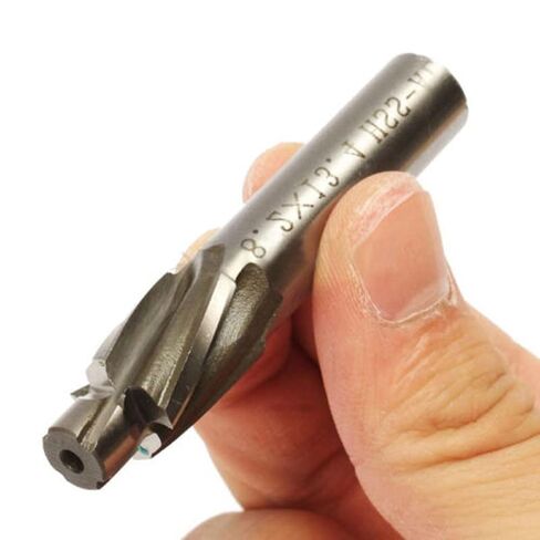5pcs Milling Cutter 4 Flutes Countersink End Mill HSS-AL M3-M8 Slot Drill Bits Tool for Aluminum Steel Cast Iron in Saudi Arabia
