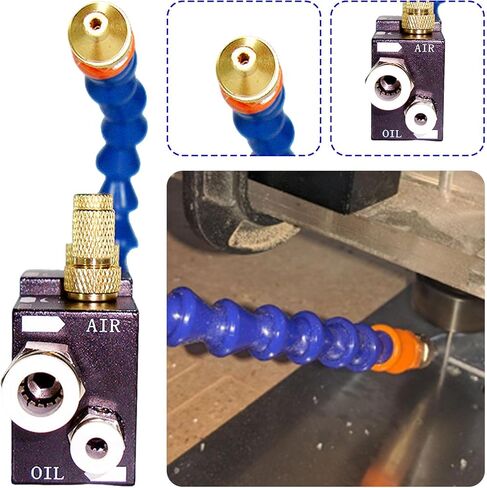 Flexible Coolant Hose Pipe Set with Magnetic Base for Lathe CNC Machine Tool Cooling and Lubrication System in Saudi Arabia