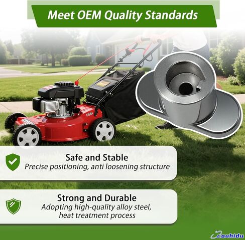 couhidu 2025 Upgraded 748-04082 Blade Adapter 2.15" x 25mm, Compatible with MTD, Troy-Bilt, Yard Man Lawn Mowers Models, Replace 748-04226 746-0910 746-0910A in Saudi Arabia