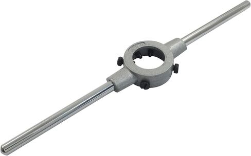 OSVJE Metric M12-M14 Die Round Die Stock Holder,Thread Tap Wrench Zinc Alloy Body Stock Holder with Additional Screws, Adjustable Removable Handle in Saudi Arabia