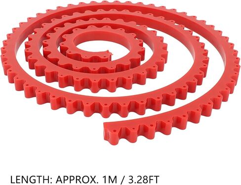 Woodworking Profiling Strip Gear Driven Flexible Curve Template Guides Adjustable Fixed Complex Shape Contour Tool (1M) in Saudi Arabia