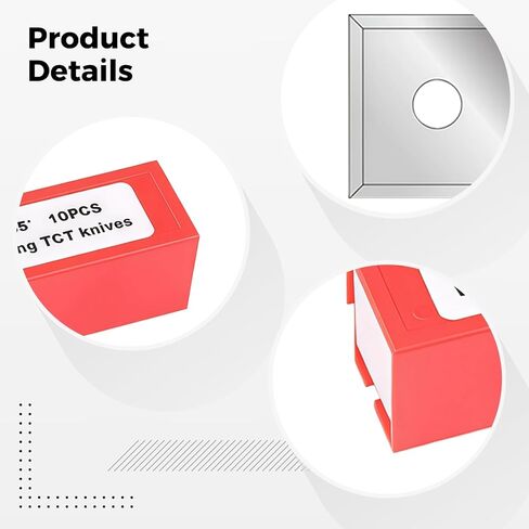Blades Cutting Inserts Carbide, 10 Pcs Lathe Tipped for Woodworking, Cutting Angle 35°, High Resistance Wear, Design Multi-Edge, Long-Lasting in Saudi Arabia