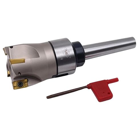 CME 2" 90° Indexable Face Mill w/ MT2 Arbor, APKT1604 Inserts Included, 4 Flutes in Saudi Arabia