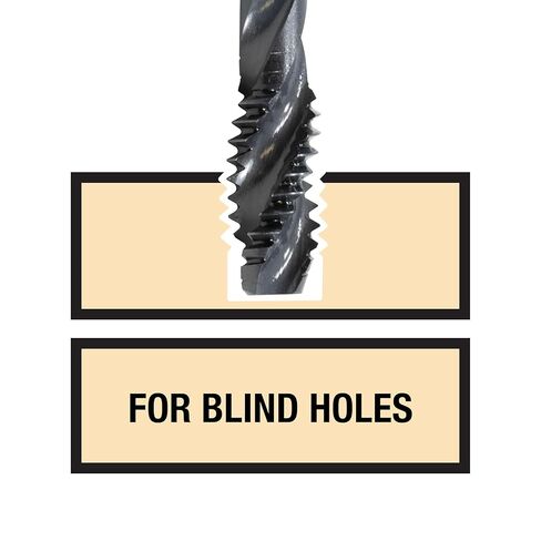 3 قطع من أدوات Sowa مقاس 5/16 بوصة - 18 صنبور فلوت حلزوني - HSSE-V3، حلقة صفراء، خيط UNC، أداء عالي للسبائك والفولاذ المقاوم للصدأ، صنبور آلي للثقوب العمياء، عبوة من 3 قطع in Kuwait