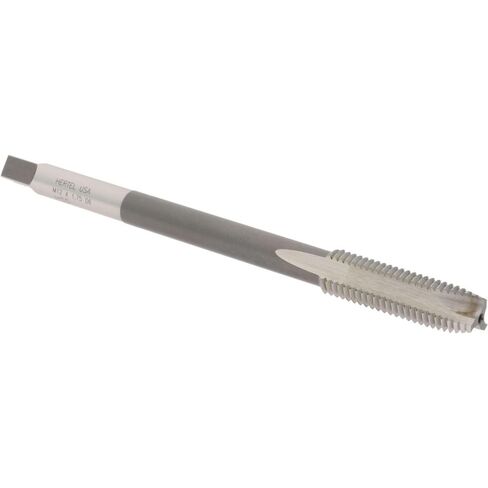 حنفية تمديد Hertel، M12 x 1.75، 3 مزامير، فولاذ عالي السرعة، نقطة حلزونية، سدادة مشطوفة، 6 بوصة OAL، فئة 6H in Kuwait