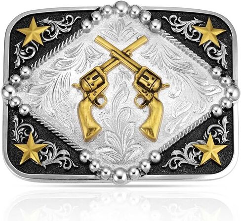 Montana Silversmiths Southwest Collection Attaction Western Belt Boxle (العلم المكسيكي الكبير) in Saudi Arabia
