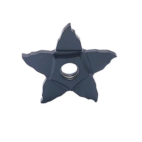 LAHDYFHOE إدراجات كربيد النجمة الخماسية إدراجات الحز بنتا قطع أدوات الفراق إدراجات للفولاذ المقاوم للصدأ in Kuwait