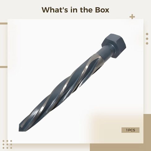 Generic Hss6542 High-Speed Steel Automotive Reamer, Tapered Drill Bit, 13/16 Inch Diameter For Iron Workers in Saudi Arabia