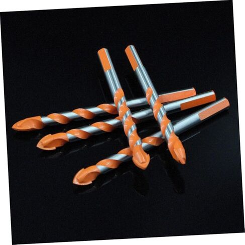jojofuny 4pcs Triangle Drill Bits Handle Hole Opener Carbide Tip for DIY Ceramic Glass Wall Tile in Saudi Arabia